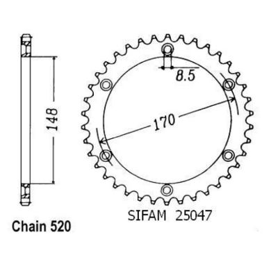 Rozeta pro Suzuki 25047CZ50